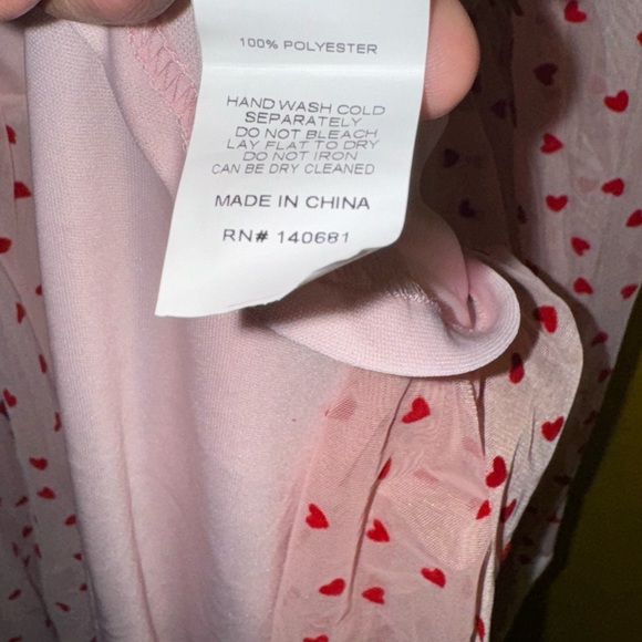 Unique vintage heart polka dots mesh dress - Picture 6 of 9